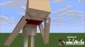 SCP-096 Minecraft animation TEST