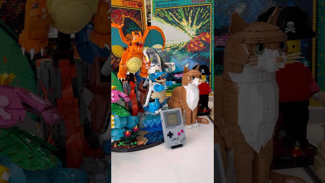 The biggest LEGO Pokemon set size comparison 