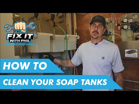 Fix It with Phil - Cleaning Soap Tanks | Car Wash Maintenance