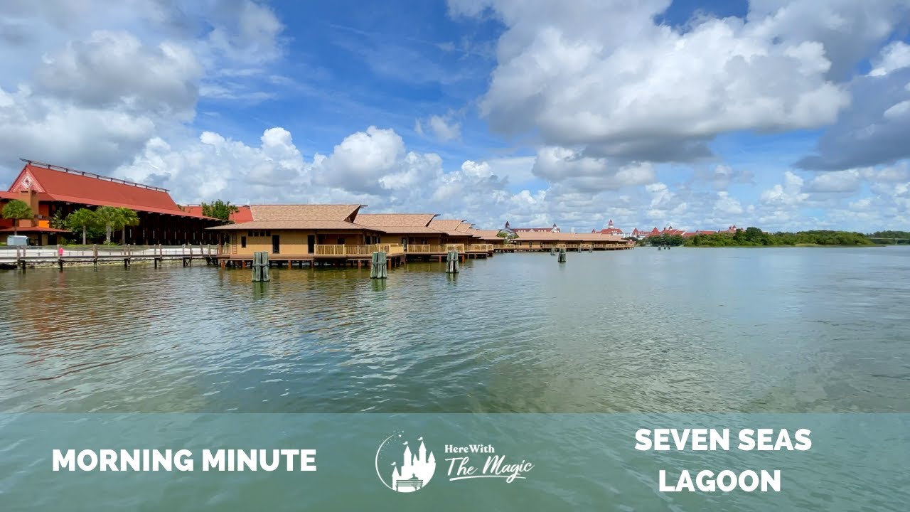 Walt Disney World - Seven Seas Lagoon - Disney's Polynesian & Grand Floridian Resorts (4K) (HD)