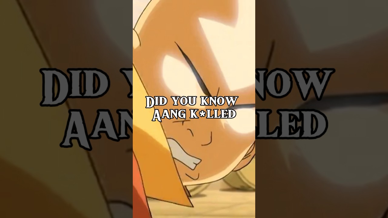 Aang murdered someone? | #avatar Shorts