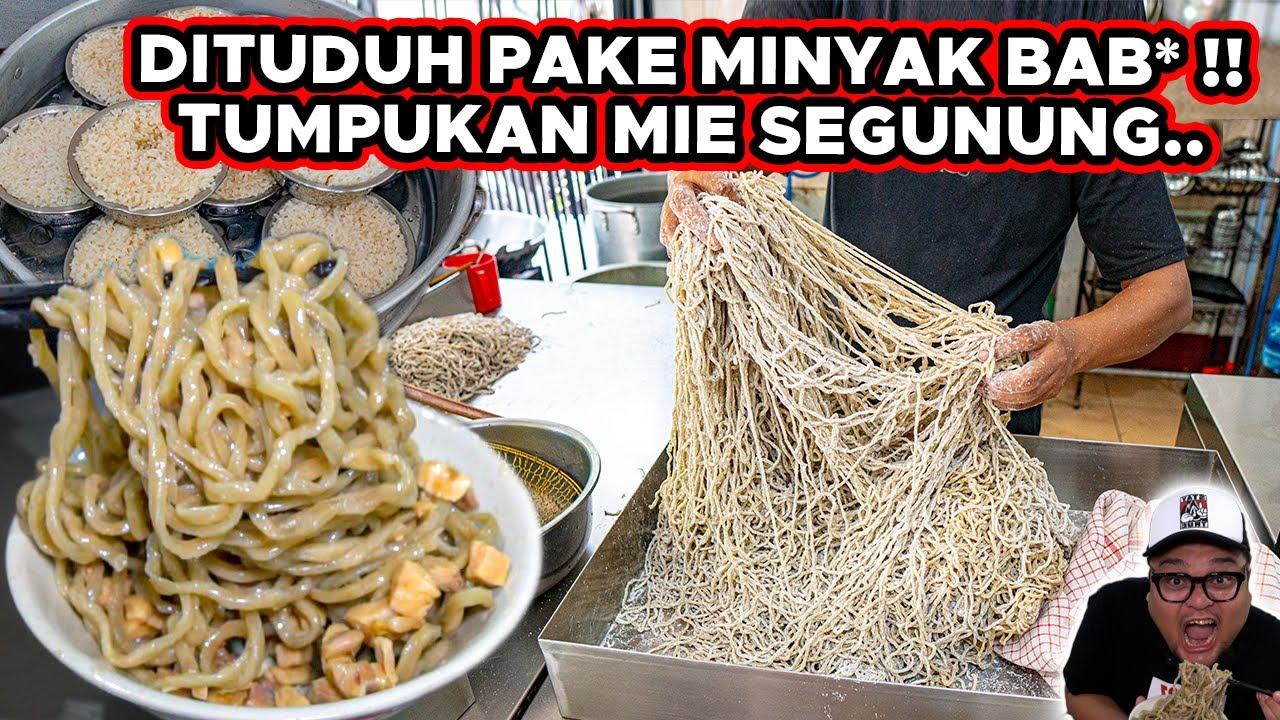 DITUDUH PAKE MINYAK BAB* !! SETUMPUK MIE SEGUNUNG PENUH..