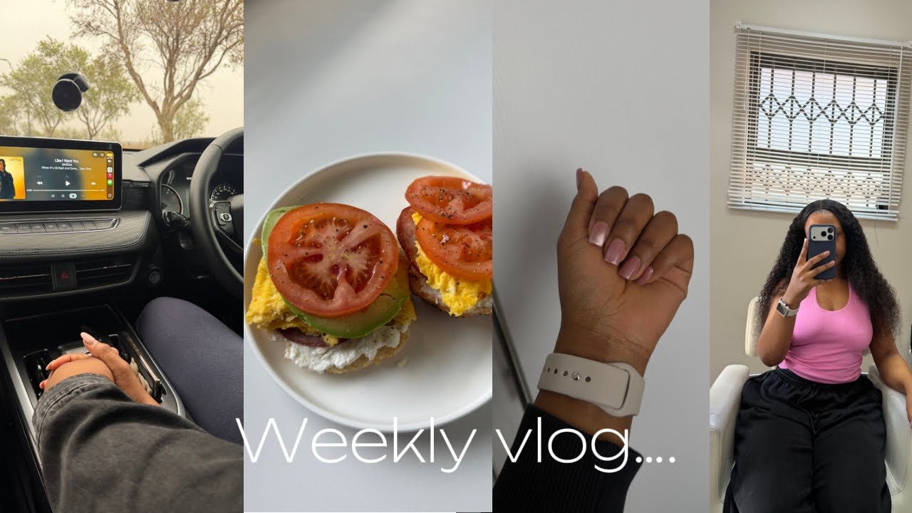 Weekly vlog/ 2 ingredient bagels/ breakfast/ cooking/ gym/ hair & nails maintenance and more 