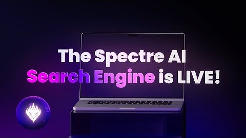 Spectre AI On-Chain Search Engine is LIVE! Your All-In-One Crypto Research Platform