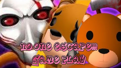 No one escape game play. Terror chasing innocent! Do you have what it takes to survive the suspense.