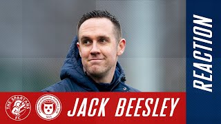 Jack Beesley gives his thoughts following a big win over Hamilton