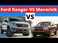 2022 Ford Maverick VS Ford Ranger | Detailed Comparison Between Ford Maverick VS Ford Ranger
