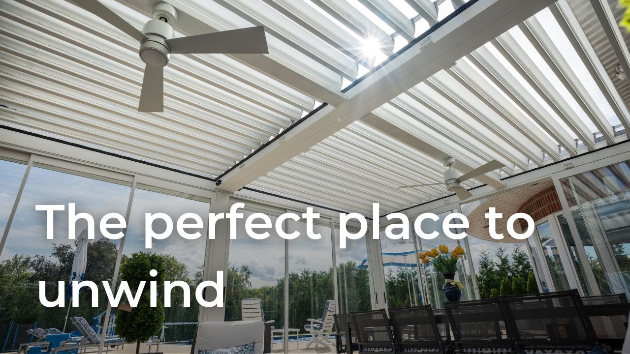 Louvered Roof Pergola ⎮Deal, NJ YouTube