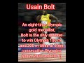 Athlete usain bolt records highlights fastest man on earthshortyoutubeshortsshortbeta