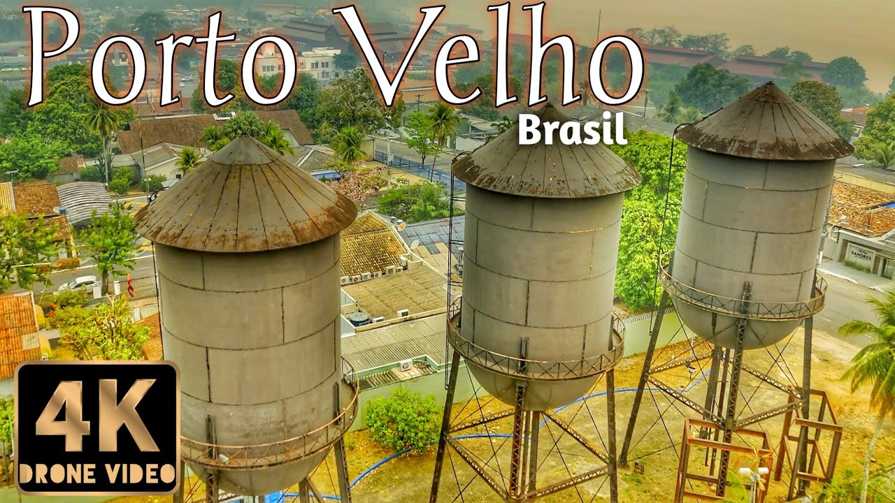 Porto Velho, Rondônia, Brasil Drone 4K HDR