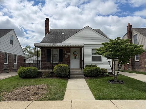 15617 Thomas Avenue, Allen Park, MI home video tour