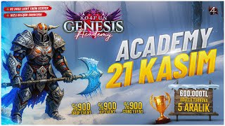 KO4FUN - 9.Academy Açıldı! | GmAfro ile bol çekiliş | #ko4fun #knightonline
