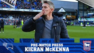 KIERAN McKENNA PRE DERBY
