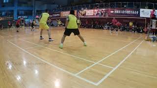 SF OPEN 25MD 簡誠毅/葉家宏 vs 張宇祥/趙瑩凱(2019清晨盃羽球錦標賽)