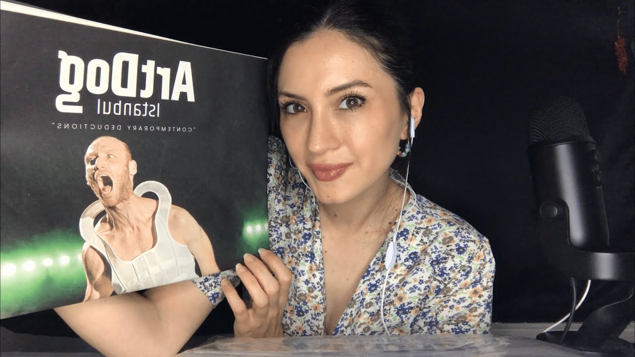 Türkçe ASMR* Tetikleyici Dergi Okuma ve Sayfa Çevirme| Yarı anlaşılır ve anlaşılmayan fısıltı
