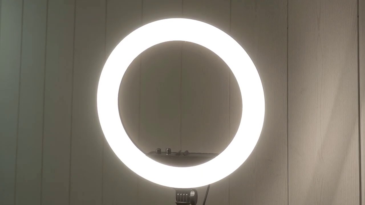 Кольцевая лампа RL 18 для фото и видео - YouTube