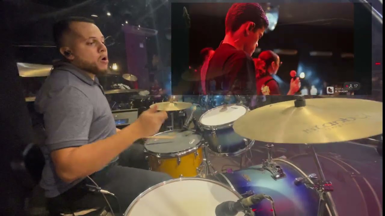 Grande é o Senhor - DrumCam @novaaliancaelshaday7179 