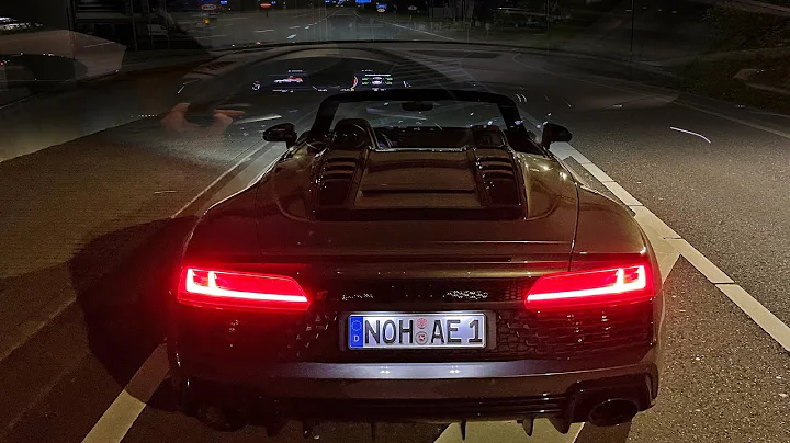 2021 AUDI R8 V10 Spyder NIGHT DRIVE by AutoTopNL