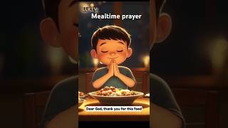 A Simple Prayer For Kids: Mealtime | Thank God for Food | Prayer for Kids #pray #prayers