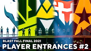 THE DANISH DERBY IS REAL | BLAST Fall Final Player Entrances #2