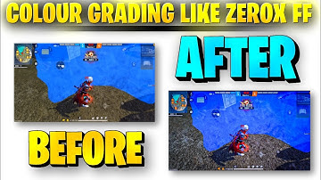 how to make thumbnail like @Zerox ff || how to colour grade thumbnail like zerox ff