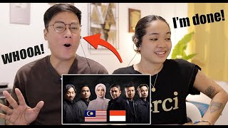 Ungu, Dato' Sri Siti Nurhaliza - Di Ujung Hari |  Lyric Video | SINGER REACTION