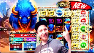 HUGE WIN On Crazy New Blue Muffalo Prize Path Slot Machine!! *New Game*