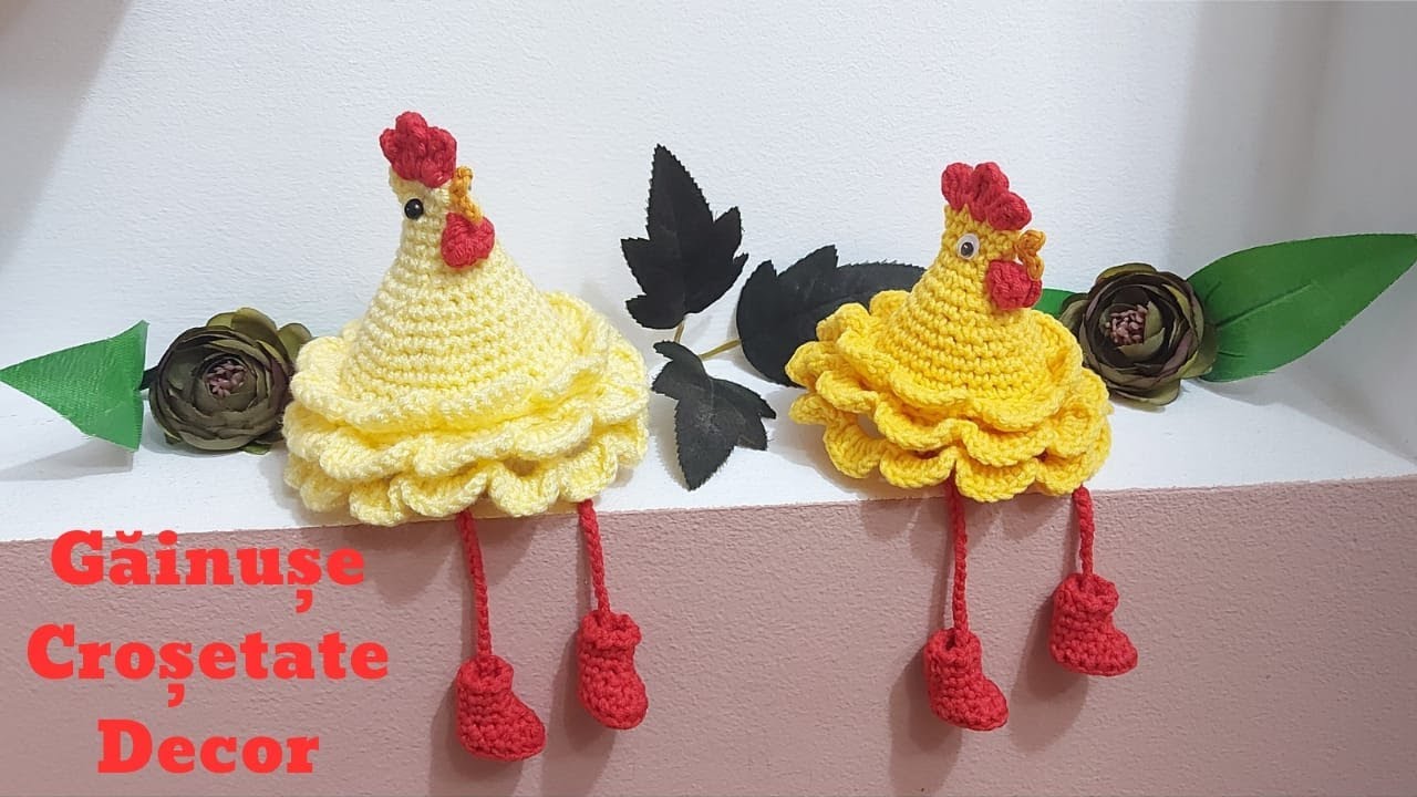 Gaina crosetata decor Partea a-II-a