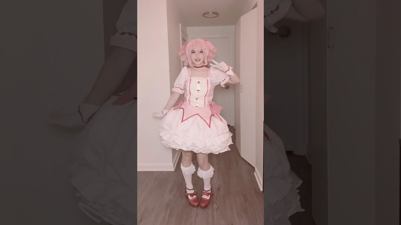 I just got this petticoat and I think it works so well with my Madoka cosplay! #cosplay #cosplayer