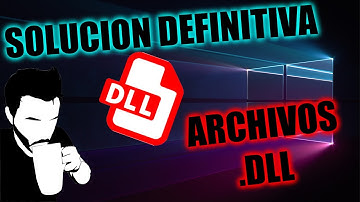 Soluciona TODOS LOS ERRORES de ARCHIVOS .DLL FALTANTES en VIDEOJUEGOS o PROGRAMAS 2022