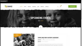 Gainioz - Charity and Donation Figma Template fund Causes screenshot 3