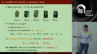 Math Park - 22/04/2017 - Émilie KAUFMANN, OUTILS ET MODÈLES STATISTIQUES (...) screenshot 5
