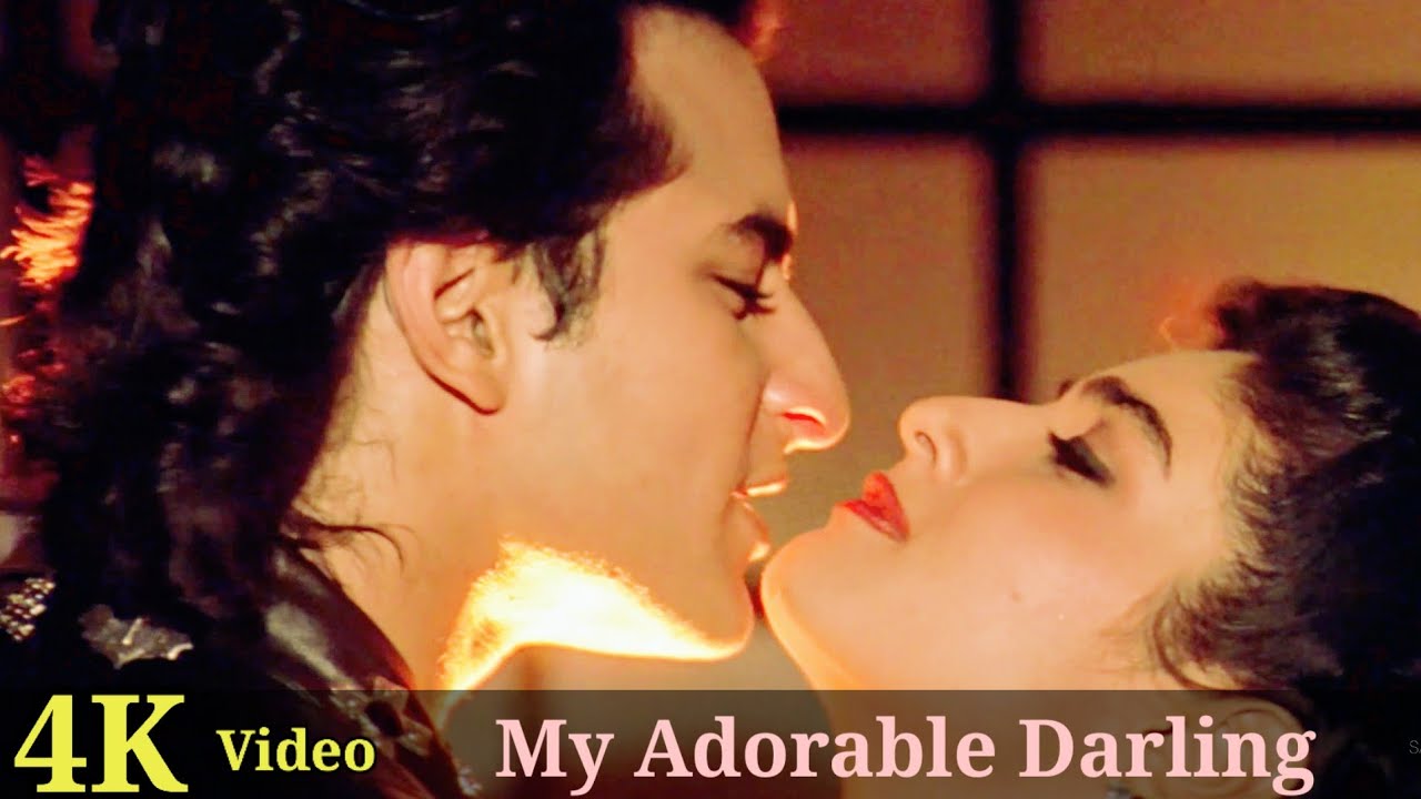 My Adorable Darling 4K Video Song  Main Khiladi Tu Anari  Saif Ali Khan Raveena Tandon HD