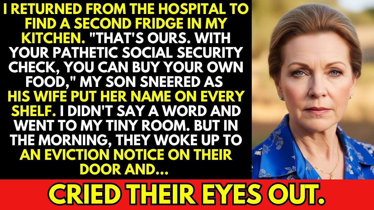 "You're back," my son said, barely looking up from the television, like I'd just run to the corner store instead of spending eleven days in a hospital bed wondering if I'd ever come home. Not one...