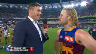 Daniel Rich 200th Game - Post Game Interview