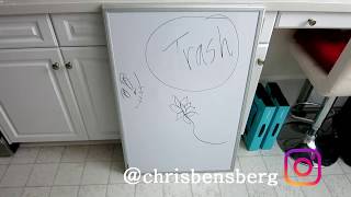 How To Remove Permanent Marker From A Dry Erase Whiteboard!!