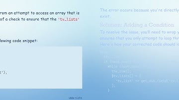 How to Fix the PHP ACF Error: Trying to Access Array Offset on Value of Type Bool