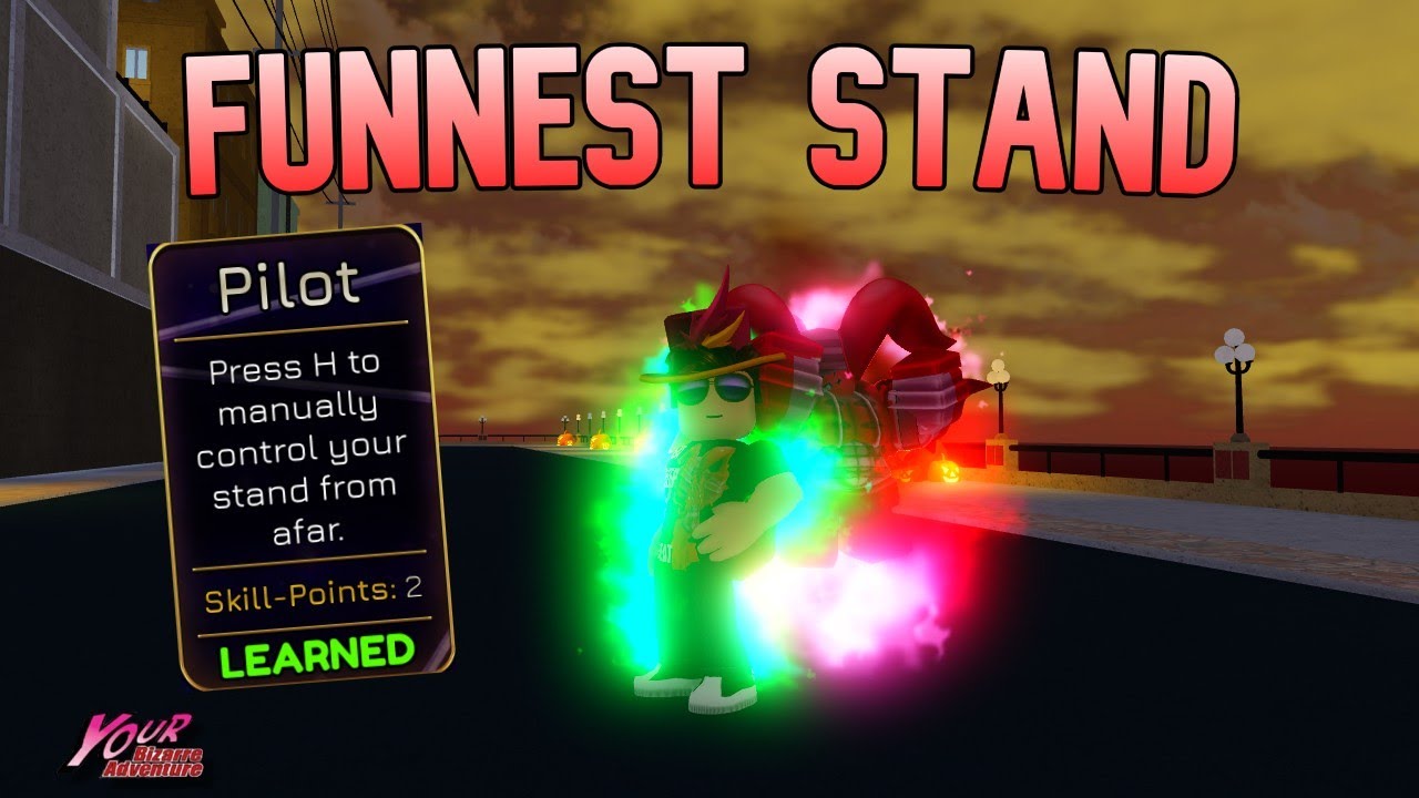 [YBA] The FUNNEST STAND in the NEW UPDATE...