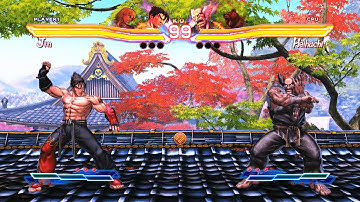 Jin & Ken vs Heihachi & Kuma (Hardest AI) - Street Fighter X Tekken.