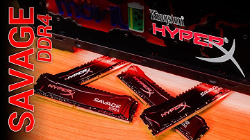 Kingston HyperX Savage RAM DDR4 - Análisis en Español