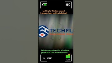 Cobot case packers offer affordable Flexible proposal #cobot #casepacker #machine