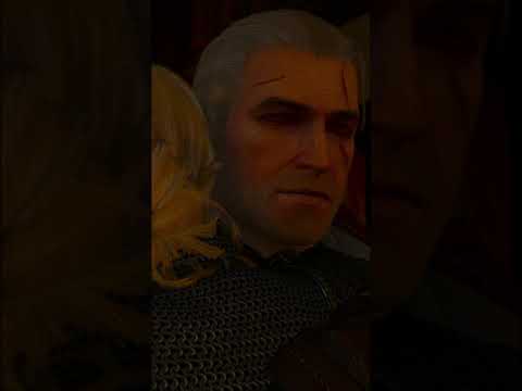 Приезд Цири в Корво Бьянко | The Witcher 3 (Ведьмак 3) #Shorts