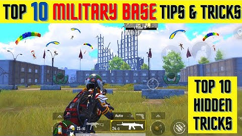 top 10 tips and tricks for bgmi military base|new glitch military base|bgmi tips and tricks|bgmi