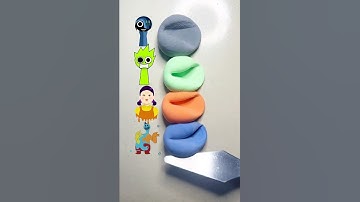 Squid Game 3 Guess the mixed color #satisfying #oddlysatisfying #squidgame3