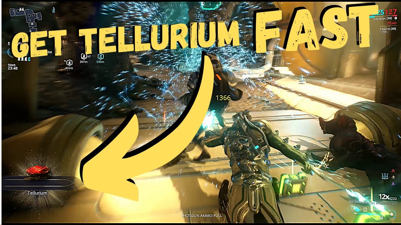 Warframe: How to Farm Tellurium 