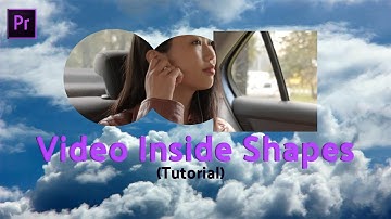 Adobe Premiere Pro Tutorial-  VIDEO inside SHAPE or Text TRANSPARENT VIDEO