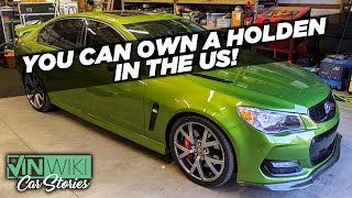 Here's how you can own a Holden Commodore in the US