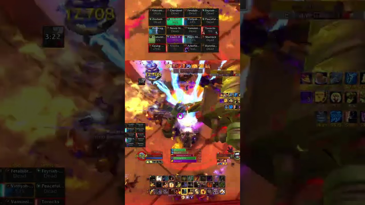 Nerd screams when the mythic boss finally dies 
