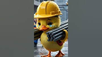 The Duckling Struggled To Buy A New Bike🐥🏍️ #shorts #cuteduck #littleduck