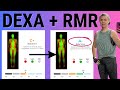 How i lost 20 lbs of fat  gained muscle with dexa scan  rmr test